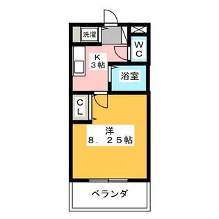 ロイヤルY【2階】の間取り