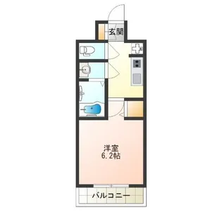 グランパシフィック長橋【9階】の間取り