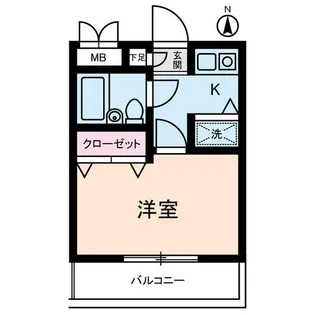 菱和パレス下落合【3階】の間取り