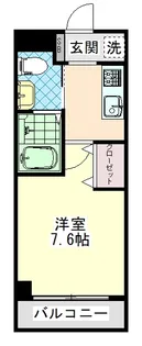 Cross U【3階】の間取り