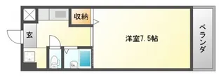 レインボーヴィラ【5階】の間取り