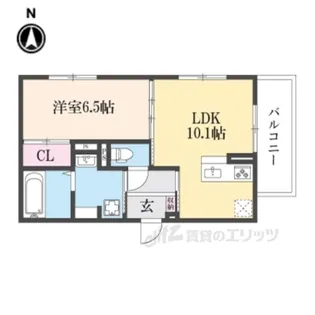 GRAMM西伊達【3階】の間取り