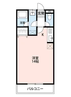 プチファーム神谷【1階】の間取り