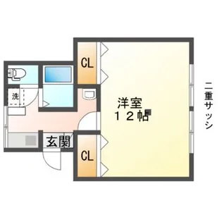 コーポアルカディア【2階】の間取り