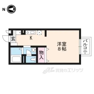 メルベーユ【2階】の間取り