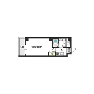 ヴィラナリー大今里【5階】の間取り