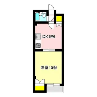 クオリティハイツ北村【2階】の間取り