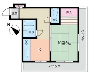 和田ビル【2階】の間取り