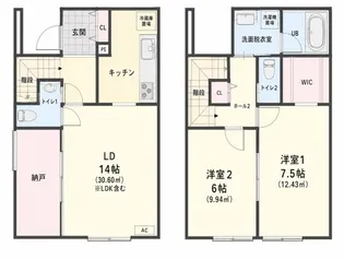 EXSTYLE Idachoの間取り