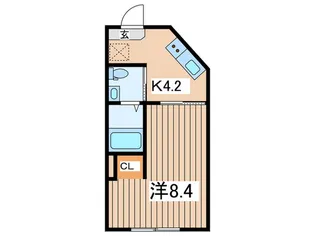 パピヨンIV【1階】の間取り
