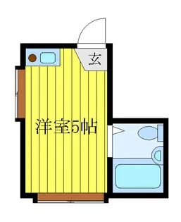 リンリン十条【1階】の間取り