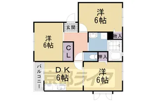 OUEST SEIZE【2階】の間取り