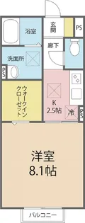 Avenir D【1階】の間取り