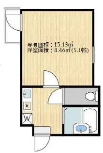 シャンテお花茶屋II【2階】の間取り