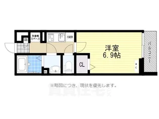 リブリ・リアン尼崎【3階】の間取り
