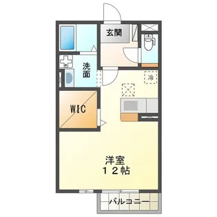 Confort B【1階】の間取り