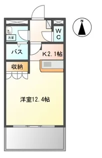 メゾンディール【2階】の間取り