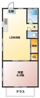 旭マンション【3階】の間取り