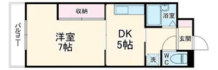 グランテット【2階】の間取り