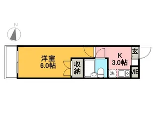 ドムールQ【2階】の間取り