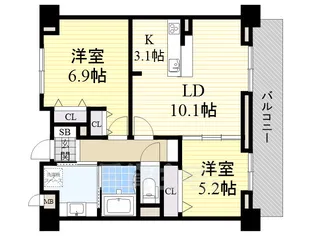 Serenity JIN【5階】の間取り