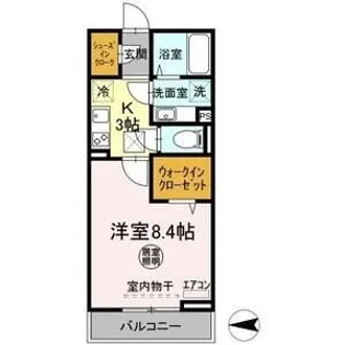トワ・グレース柏の葉【1階】の間取り
