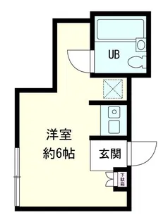 ヴィラ堀船I【2階】の間取り