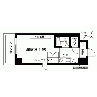 Aphrodite(アフロディーテ)【2階】の間取り