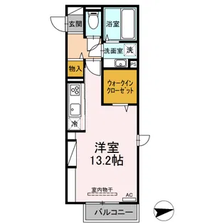 レアール・パレスト【1階】の間取り