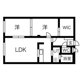 メゾンドルチェ藤【1階】の間取り