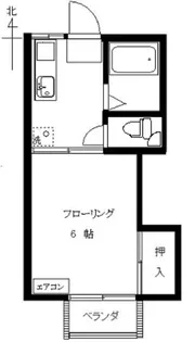 ファミーユササモリ【1階】の間取り