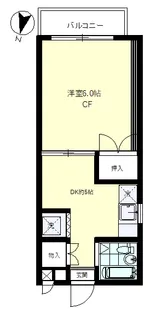 エクセルハイム【2階】の間取り