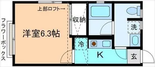キャッスル小立野【3階】の間取り