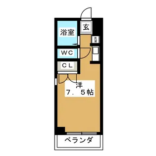 新栄ロイヤルビル【7階】の間取り