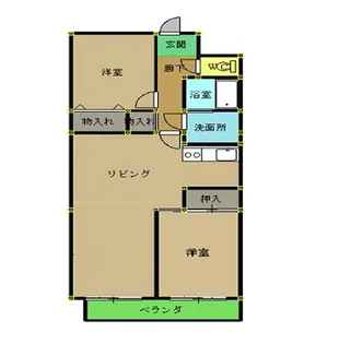 アイディヒルズ【2階】の間取り