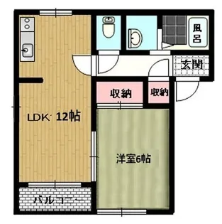 グランドール連取【1階】の間取り