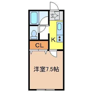 フェアステージ一ノ坪II【1階】の間取り