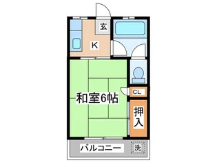 ニューオオツカマンション【3階】の間取り