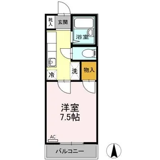 メゾン精 II棟【1階】の間取り