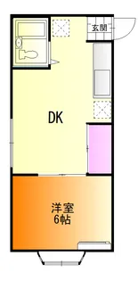 内ヶ島サンハイツ【2階】の間取り