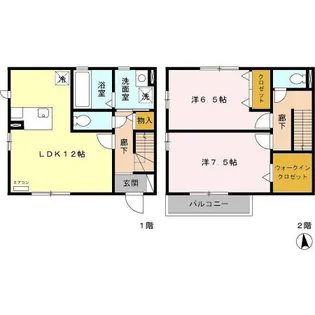 東京都練馬区田柄4【一戸建】の間取り