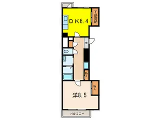 武本ビル【3階】の間取り