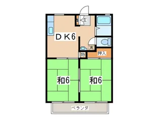 メゾン・ド・コウ【2階】の間取り