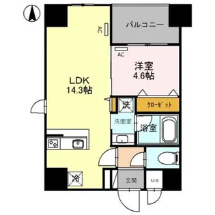 増田屋ビル【7階】の間取り