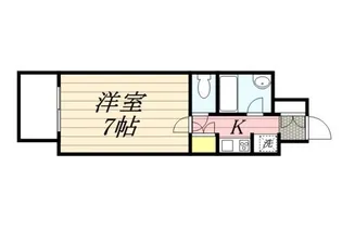 ドミ・エスポワール久留米III【7階】の間取り