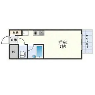 滋賀県大津市一里山1【マンション】の間取り