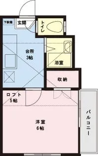 千葉県浦安市猫実2【アパート】の間取り