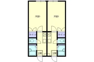 ロビンルーストIII【1階】の間取り