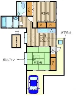 東京都練馬区西大泉5【一戸建】の間取り
