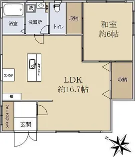 東京都大田区南千束3【一戸建】の間取り